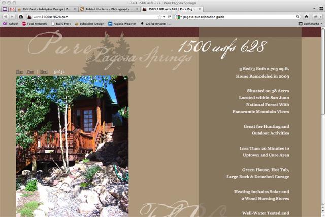 1500 USFS 628 FSBO