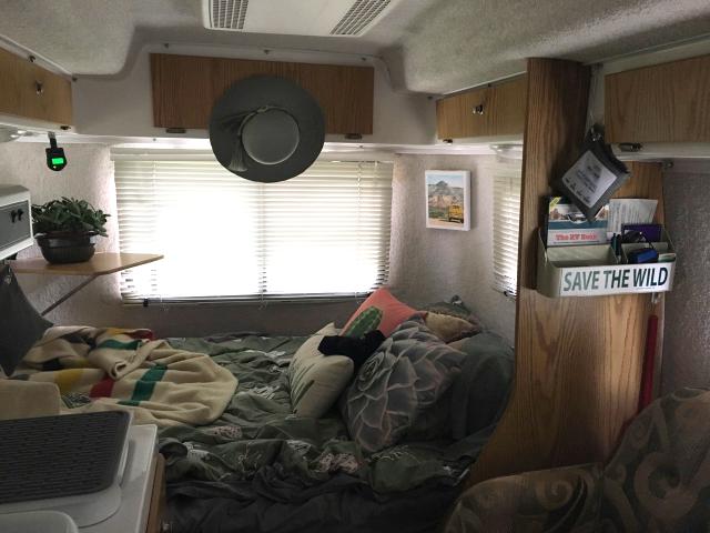 Inside the home on wheels Inside the home on wheels