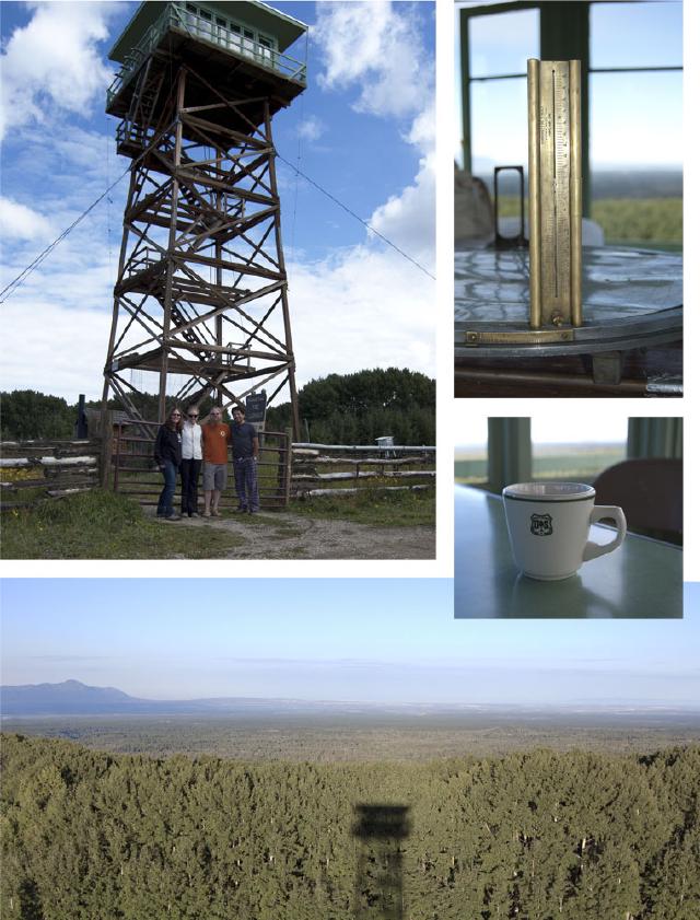Overnight with friends at the Jersey Jim Fire Tower August 2016