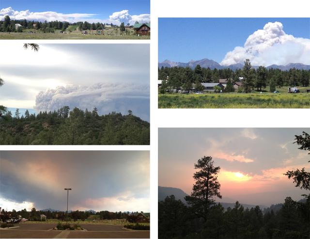 Westfork Complex pictured from June 19–Jul 3, 2013